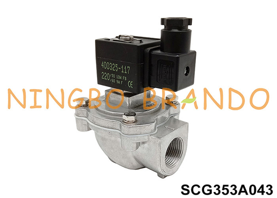 SCG353A043 3/4&quot; válvula de ángulo recto DC24V AC220V del jet del pulso