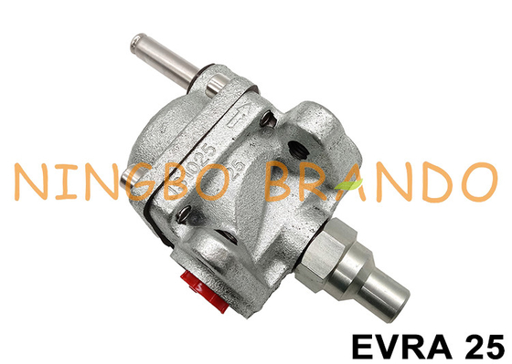 Válvula electromagnética 032F6225 032F6226 de la refrigeración del amoníaco de EVRA 25