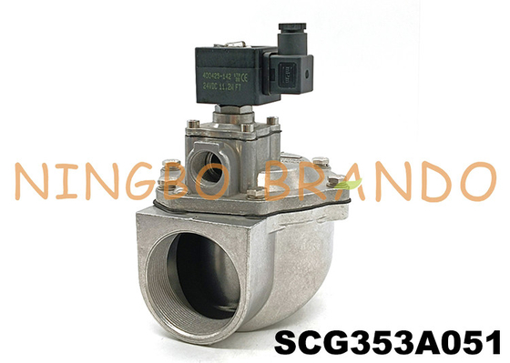 2,5&quot; tipo pulso de ángulo recto Jet Valve For Bag Filter de SCG353A051 ASCO de 353 series