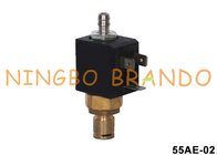 Tipo 3 válvula electromagnética de cobre amarillo de CEME de la manera para el fabricante 5515 de la máquina del café