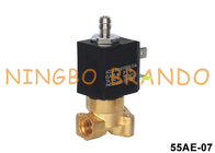 válvula electromagnética de cobre amarillo de la manera de 24V 110V 220V 3 para el fabricante de café del café express