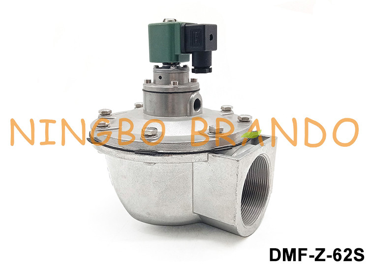Pulgada DC24V de Jet Valve DN62 2,5 del pulso del colector de polvo de DMF-Z-62S