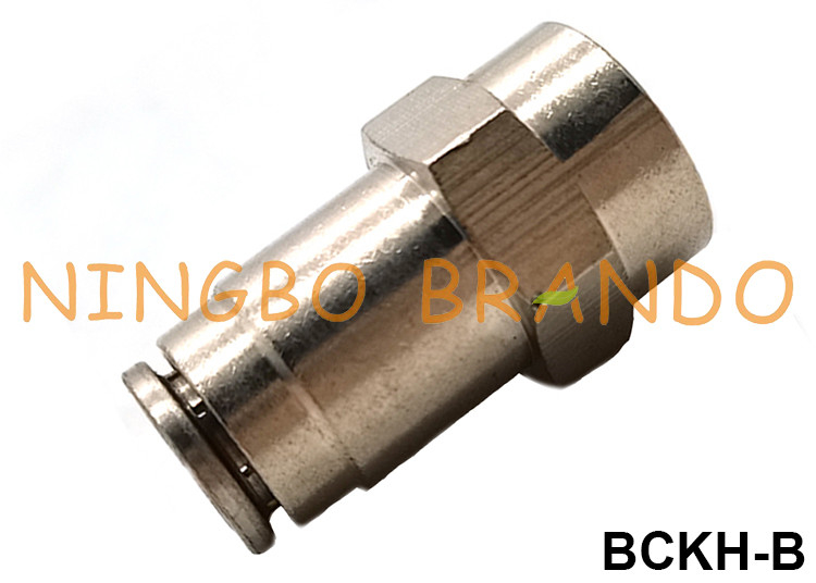 Conexión de manguera neumática de conexión recta hembra de latón 1/8&quot; 1/4&quot; 3/8&quot; 1/2&quot;