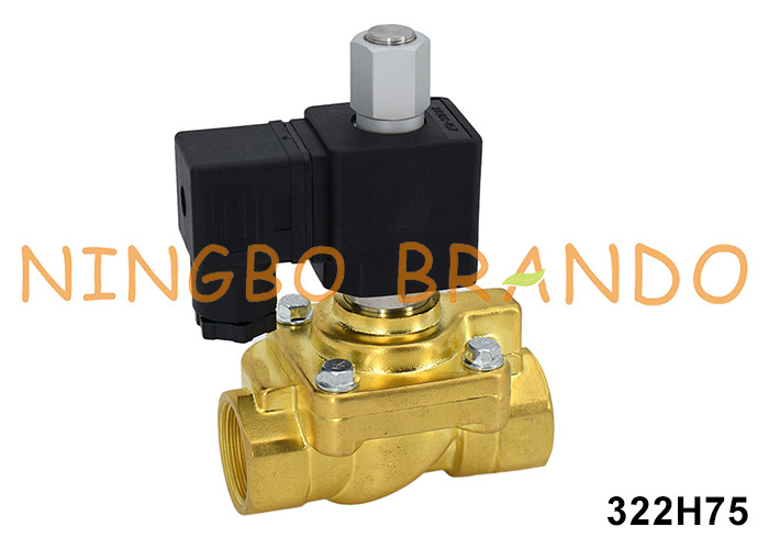 322H75 1/2'' 40 bar Tipo de solenoide normalmente abierto 24V 110V 220V