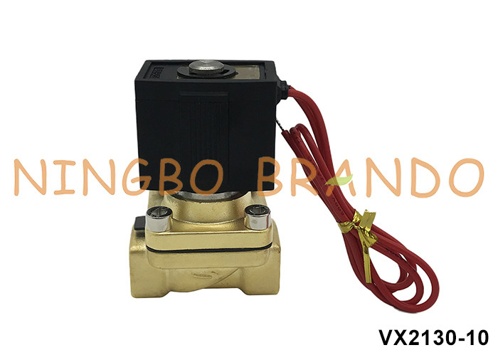 VX2130-10 3/8' válvula de solenoide de latón para agua AC220V AC110V DC24V