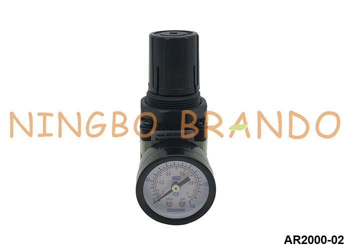 Regolatore Di Pressione Pneumatico SMC AR2060-02BG-Q Con Manometro – Giappone, Usato