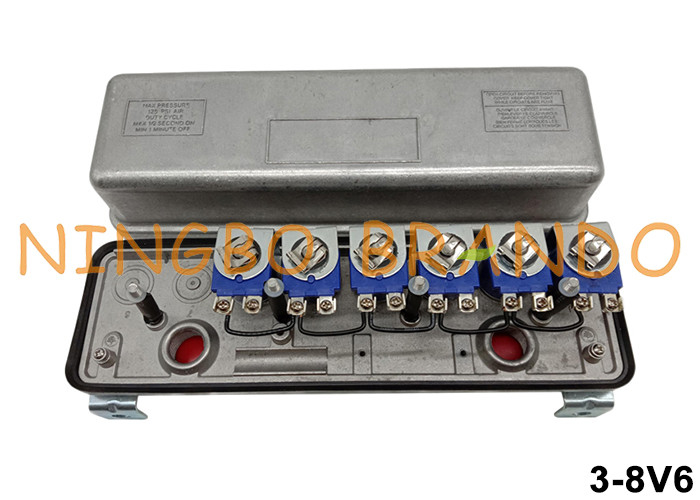 3-8V6 Tipo de Goyen Solenoide Piloto de la válvula del recinto 3-8V6000-330 3-8V6000-336