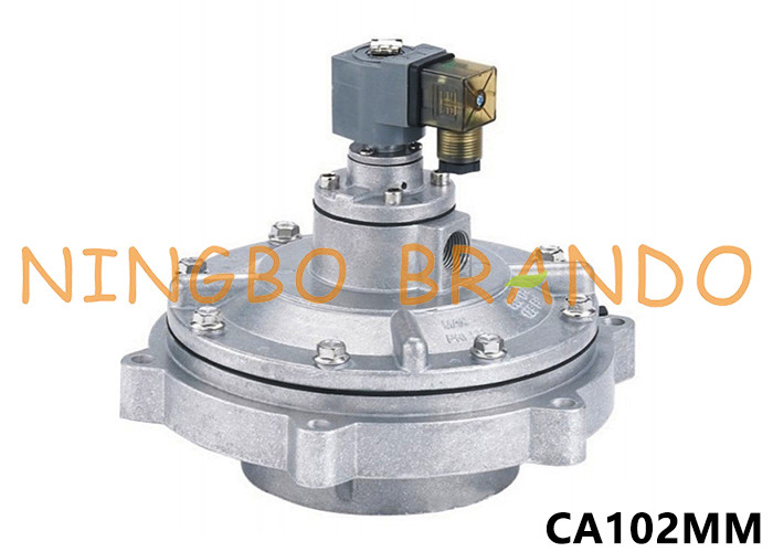 CA102MM válvula de chorro de pulso de inmersión completa de 4' para filtro de bolsas 24V CC 220V CA