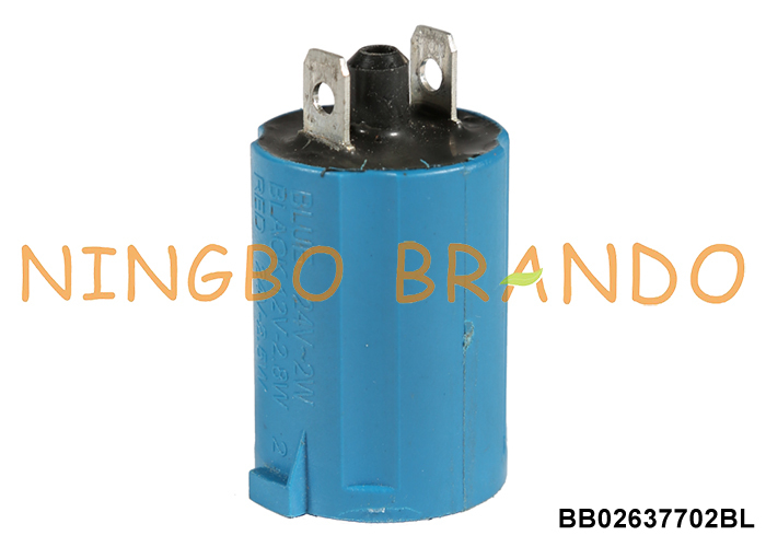 Bobina de solenoide azul para piezas de pulsador de leche DELAVAL 24V 2W 3.3W EP100 EP2090