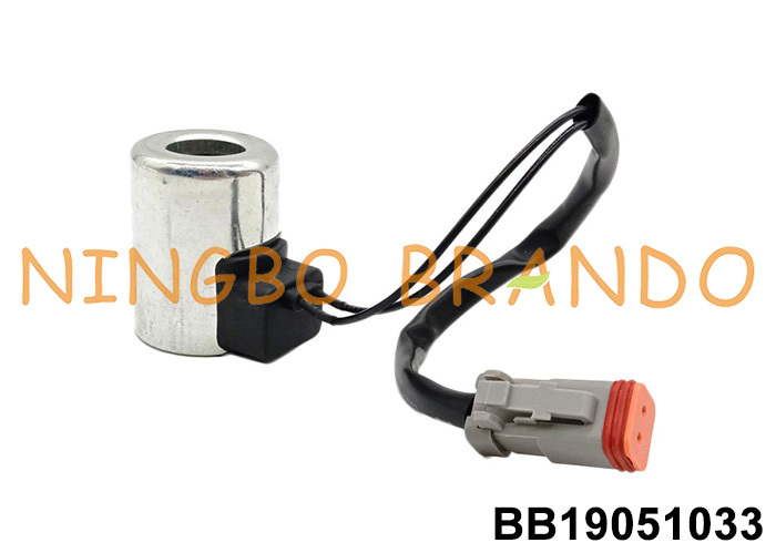 Bobina de válvula de bloqueo de seguridad piloto de 12V 24V para excavadora XE60/75/80/135/150/200/215/230