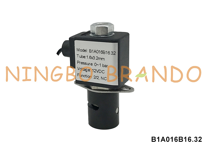 Clampada de válvula de pinza de solenoide normalmente cerrada tubo de 3,2 mm 220V 110V 24V 12V