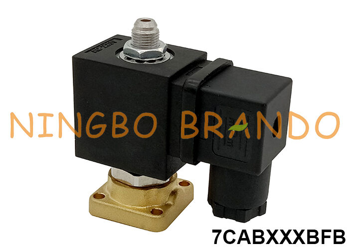 3 Way Flange Brass Solenoid Valve For Coffee Machine 12V 24V 110V 220V