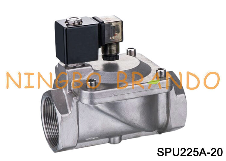 2 inch Stainless Steel Solenoid Valve Shako Type SPU225A-20