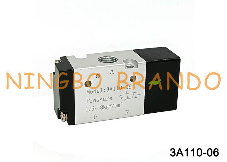Válvula de control neumático tipo AIRTAC 3A110-06 1/8'' Válvula piloto de aire de 3 vías