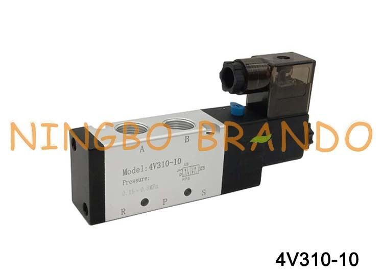 Válvula Solenoide tipo AIRTAC, válvula de aire 4V310-10 DC 12V 24V AC 110V 220V