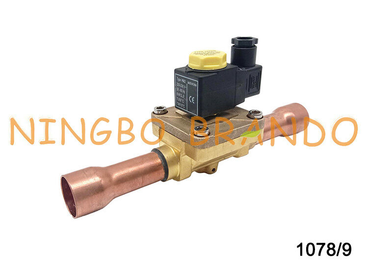 Electroválvula tipo Castel con bobina HM2 230V 1078/9A6 1 1/8'' soldadura