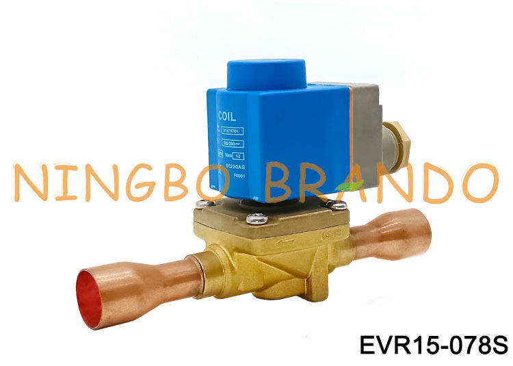 Danfoss Tipo 032L1225 Válvula Solenoide 7/8 en EVR 15 ODF NC