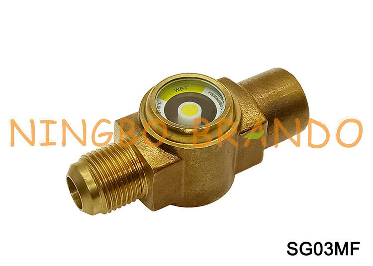 Mirilla de baja presión tipo SGN SGI de Danfoss 1/4'' 3/8'' 1/2'' Flare int x ext