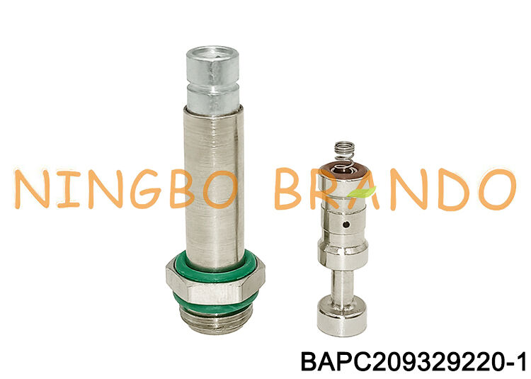 Kit de reparación de riel de inyector LPG CNG, núcleo de hierro de tubo de émbolo de armadura de solenoide de 9mm OD