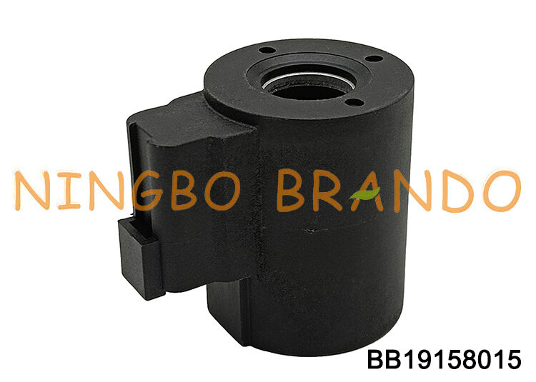 Tipo bobina hidráulica 12VDC 24VDC del excavador de Liugong del agujero interno 19m m de la válvula electromagnética