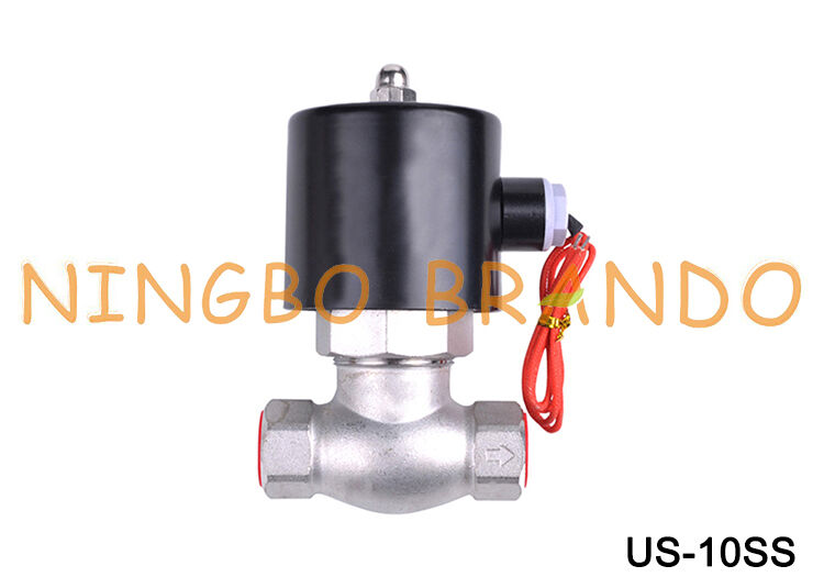Válvula Solenoide de Vapor US-10 2L-10 3/8'' Válvula Solenoide de Acero Inoxidable 24V 220V