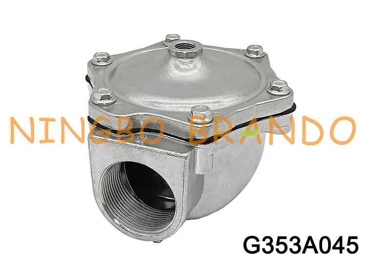 Válvula operada por piloto de aluminio roscada tipo G353A045 2/2 NC G1-1/2 de ASCO