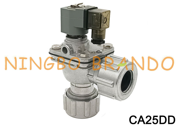 Válvula de diafragma solenoide CA25DD válvulas colectoras de polvo de repuesto de 1"