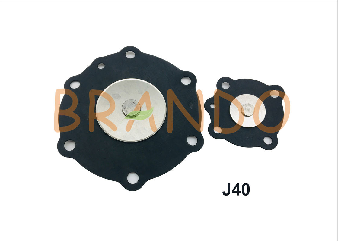 Pulso que sopla solenoide sistema caucho de nitrilo negro del tipo 1 Joil diafragma válvula el 1/2” material