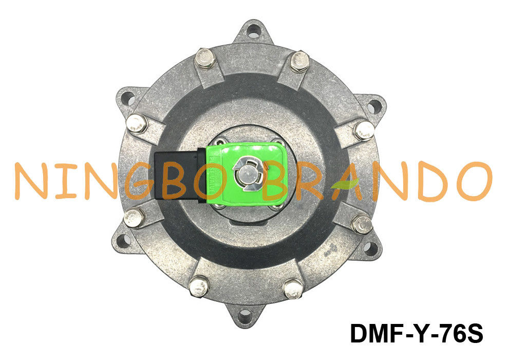 3&quot; DMF-Y-76S BFEC sumergió la válvula del pulso electromágnetico para Baghouse 24VDC 220VAC