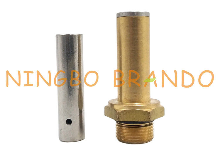 Tronco y émbolo de cobre amarillo de Seat del hilo del tubo de la armadura del NC de la manera del equipo 3/2 de la conversión del LPG CNG