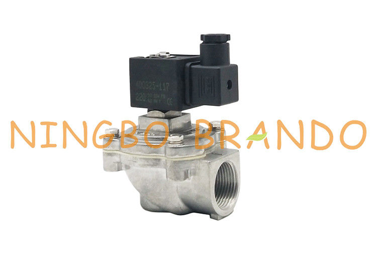 Pulso roscado de ángulo recto Jet Valve DC24V AC220V de la serie de la pulgada SCG353A044 SCG353 del tipo 1 de ASCO”