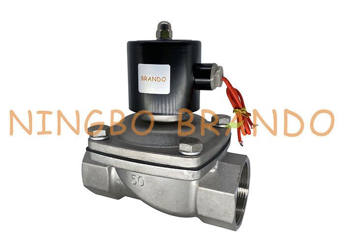 2S serie 2&quot; tipo válvula electromagnética de acero inoxidable de la pulgada 2S500-50 Uni-D