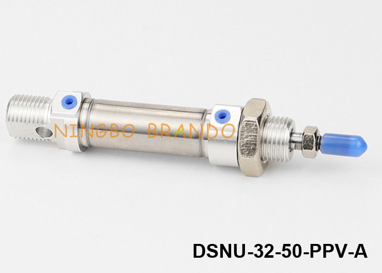 Tipo DSNU-32-50-PPV-A ISO 6432 de Rod Air Pneumatic Cylinders Festo del pistón