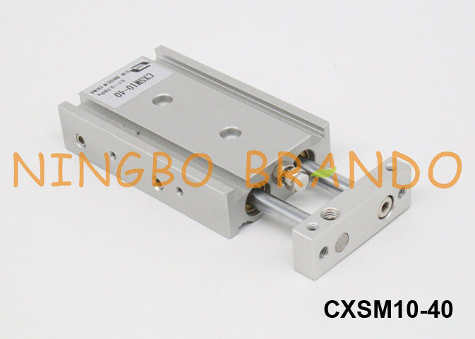 El tipo CXSM10-40 de SMC se dobla Rod Pneumatic Air Cylinder 10m m agujereado
