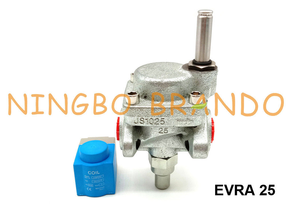 Danfoss mecanografía a refrigeración del amoníaco 032F6225 de EVRA 25 la válvula electromagnética