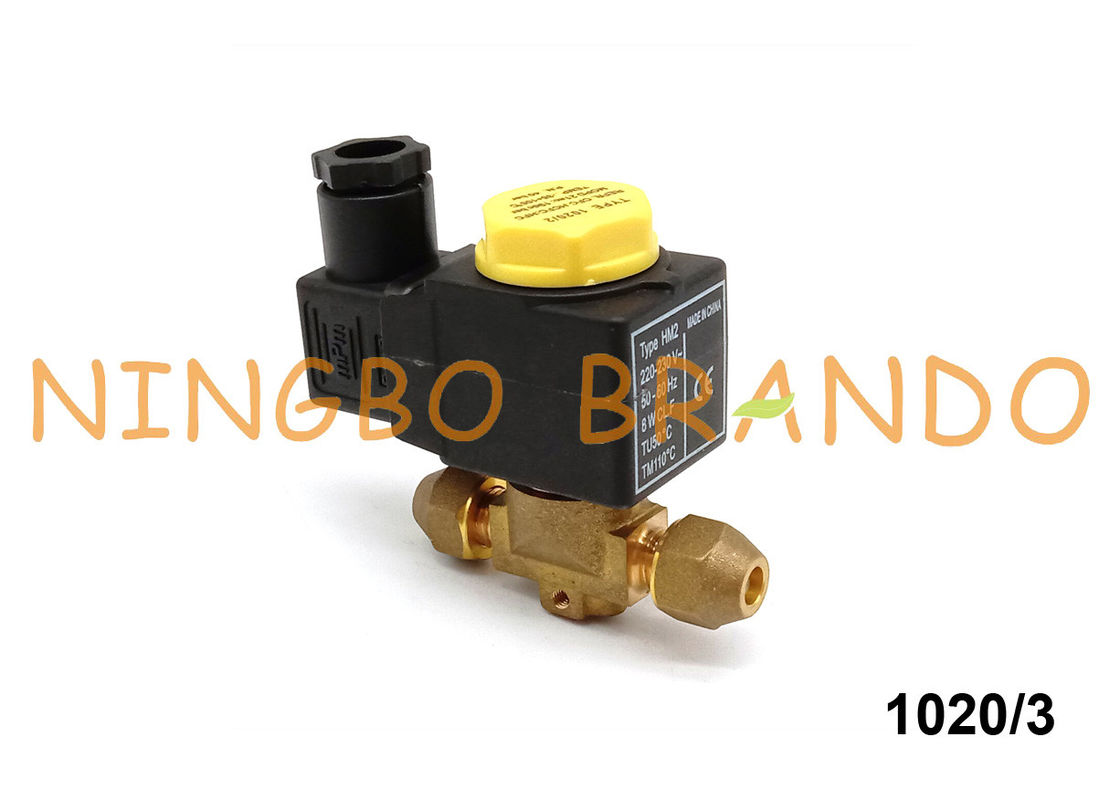 3/8&quot; SAE Flare Refrigeration Solenoid Valve Castel Type 1020/3