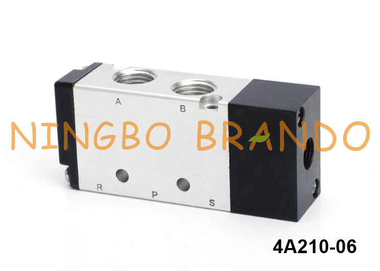 tipo 5/2 solo piloto Valve Pneumatic de 4A210-06 Airtac del aire de la manera