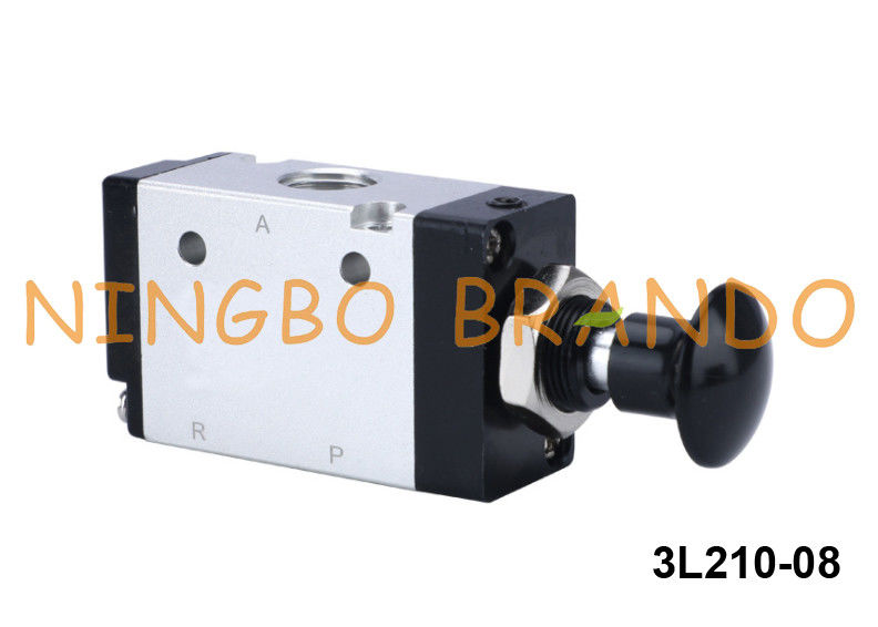 tipo 3 válvula de 3L210-08 Airtac de control neumática de vaivén de aire de la manera