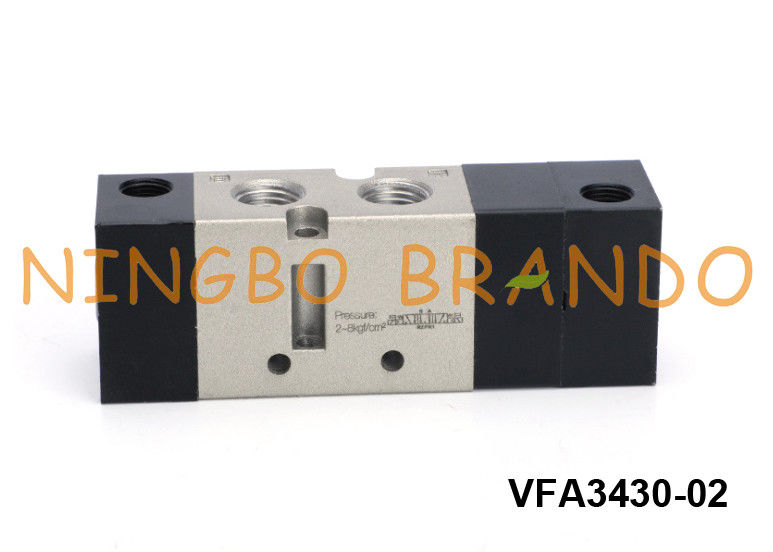 Tipo posición neumática de VFA3430-02 SMC de la manera 3 de Valve 5 del piloto del doble