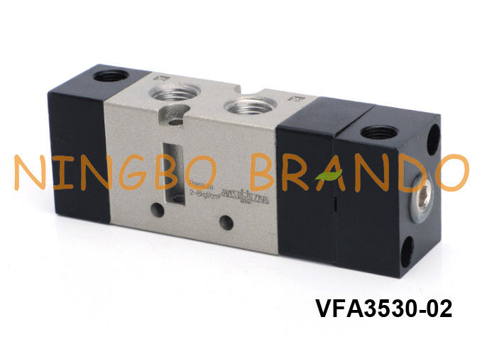 Tipo puerto de VFA3530-02 SMC de Directional Valve 5 del piloto del aire del doble