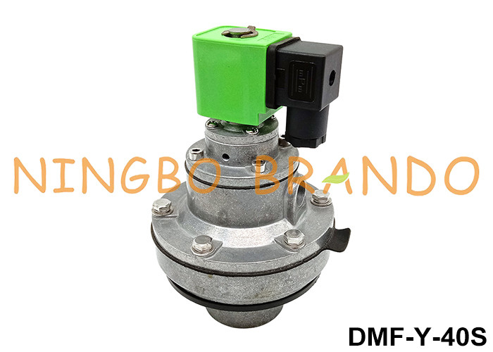 CA sumergida 12V 24V DC de la válvula de diafragma de DMF-Y-40S 1-1/2” 220V