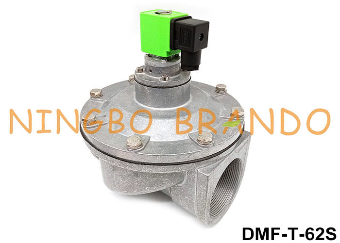 Válvulas de diafragma de DMF-T-62S 2-1/2” BFEC rectas a través de tipo