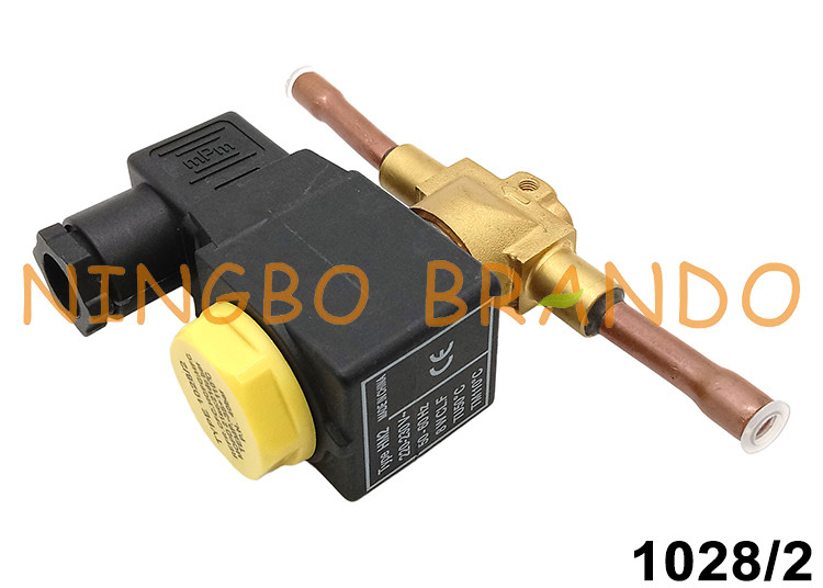 Castel Type 1028/2 1/4&quot; válvula electromagnética AC220V DC24V de la soldadura HM2