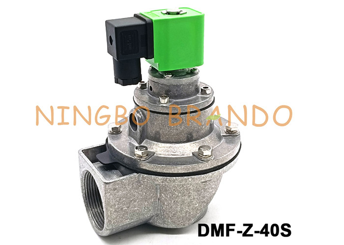 BFEC pulso de ángulo recto Jet Valve For Dust Collector del solenoide de DMF-Z-40S 1 el 1/2”