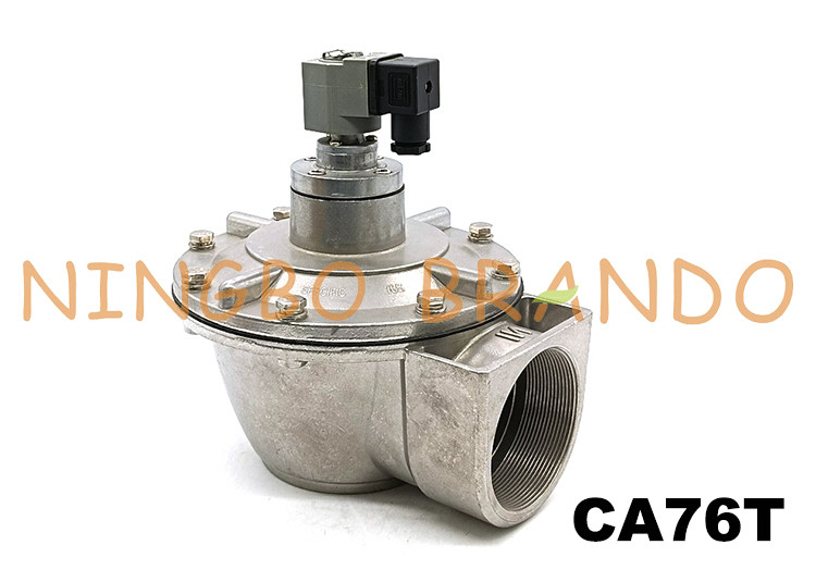Tipo serie de CA76T Goyen de Jet Valve Right Angle Threaded T del pulso para el colector de polvo