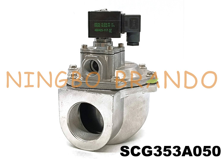 SCG353A050 2&quot; tipo pulso Jet Valve Threaded de ASCO diafragma del solenoide de 353 series