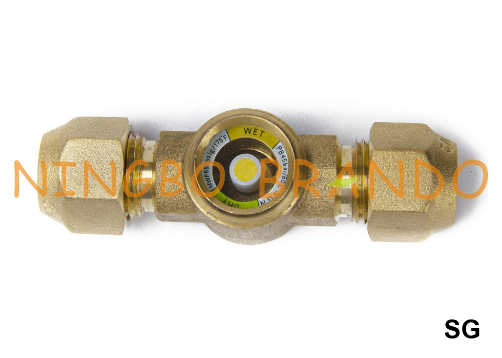 El tipo refrigeración del SG Danfoss ve el vidrio SGN SGI 1/4" 3/8" extensión de la extensión x de la llamarada