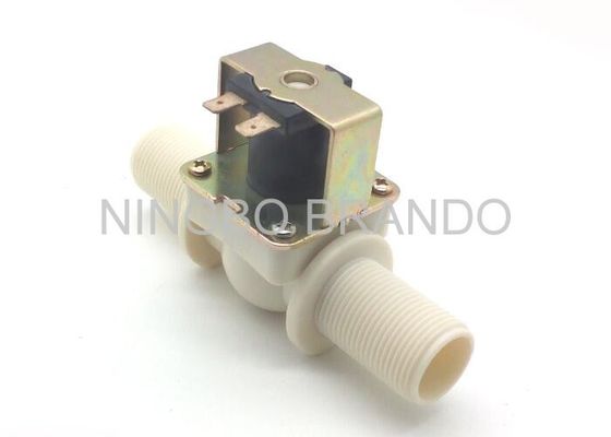 G3/4 Plastic Reverse Osmosis Parts Electromagnetic Solenoid Valve