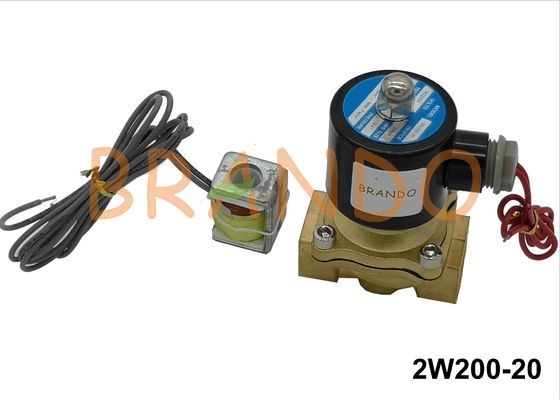 3/4'' Inlet Threaded Port 2W200-20 Pneumatic Water Solenoid Diaphragm Valve In Ultra-pure Water Equipment