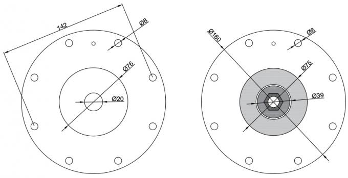 2-1/2” DMF/MF 62 series del tipo equipo de SBFEC de reparación del diafragma de la válvula del impulso